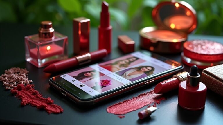 beauty brands social success